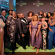 The Root Crew, left to right: Monique Judge, Root 100 honoree Jaime Harrison, Terrell Jermaine Starr, Genetta M. Adams, Ashley Velez, Michael Harriot, Maiysha Kai, Danielle Belton, Tonja Renee Stidhum (behind Danielle), Jay Connor, Anne Branigin, Angela Bronner Helm, Felice Léon, Jessica Moulite, PJ Rickards, and Corey Townsend.